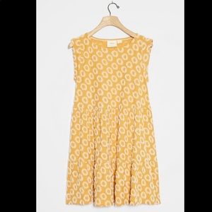 Anthropologie Maeve Lisanne Textured Tunic Dress